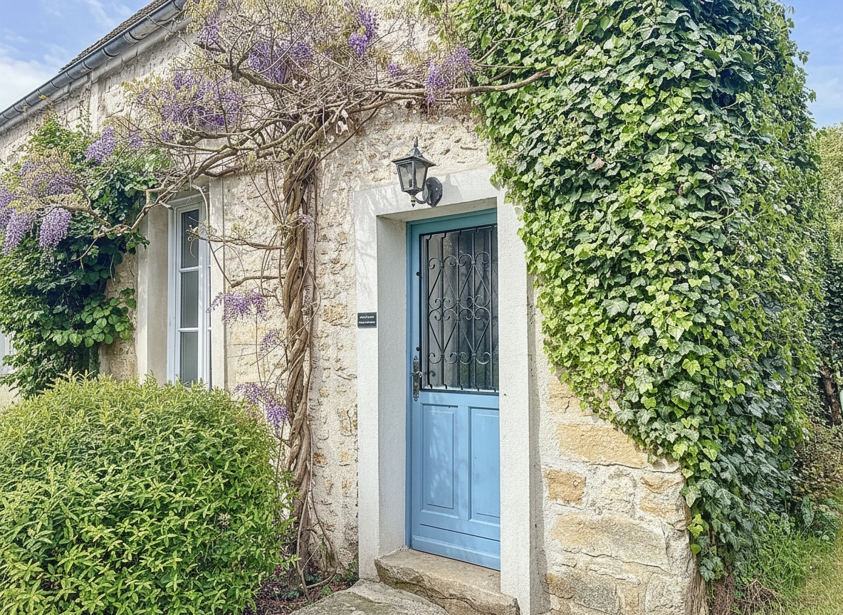 Maison en pierres avec dépendance et double garage